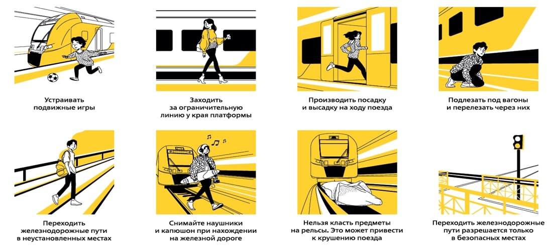 Вы сейчас просматриваете Информация, направленная на повышение осведомленности граждан о правилах безопасного поведения в зоне движения поездов